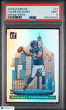 2024 Panini Donruss Downtown! Caleb Williams PSA 9