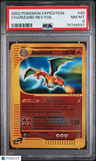 2002 Pokemon Expedition Charizard-Rev.Foil PSA 8