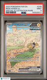 2023 Pokemon Par En-Paradox Rift Iron Hands Ex Special Illustration Rare PSA 9