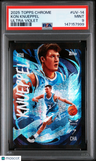 2025 Topps Chrome Ultra Violet Kon Knueppel PSA 9