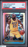 2025 Topps Chrome Lebron James Refractor PSA 9