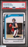 2024 Panini Donruss Caleb Williams PSA 9