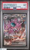 2025 Pokemon Destined Rivals Rocket'S Nidoking Ex SIR PSA 9