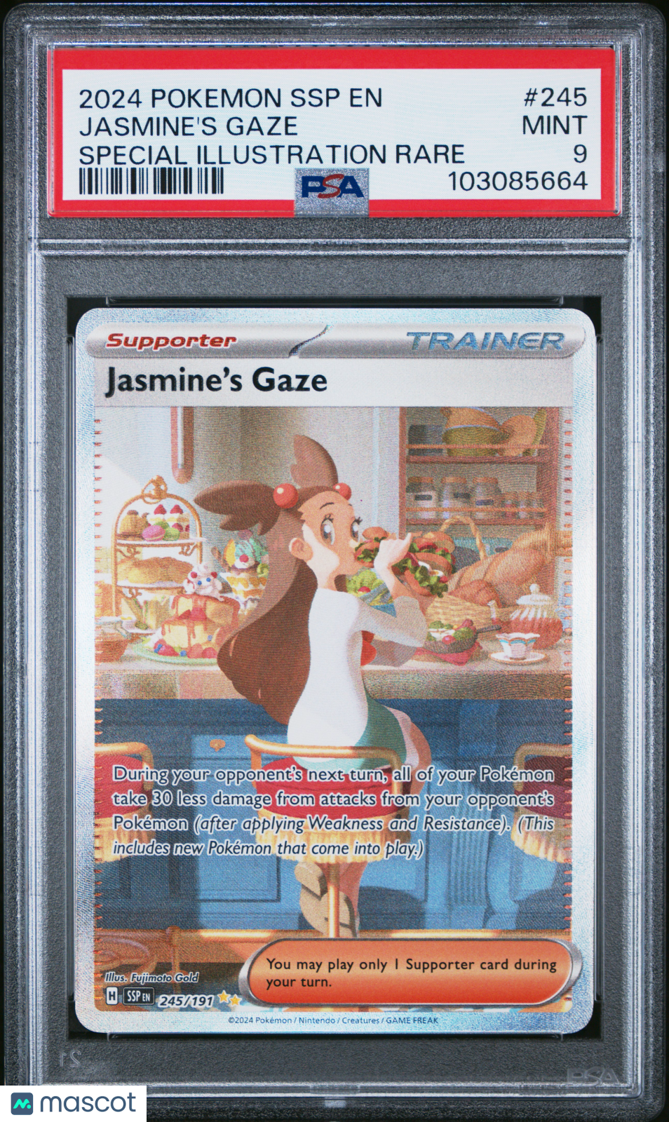2024 Pokemon Surging Sparks Jasmine'S Gaze Special Illustration Rare P