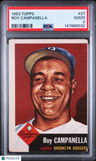 1953 Topps Roy Campanella PSA 2