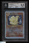 2002 Pokemon Legendary Collection Reverse Foil Ninetales HOLO R BGS 6.5