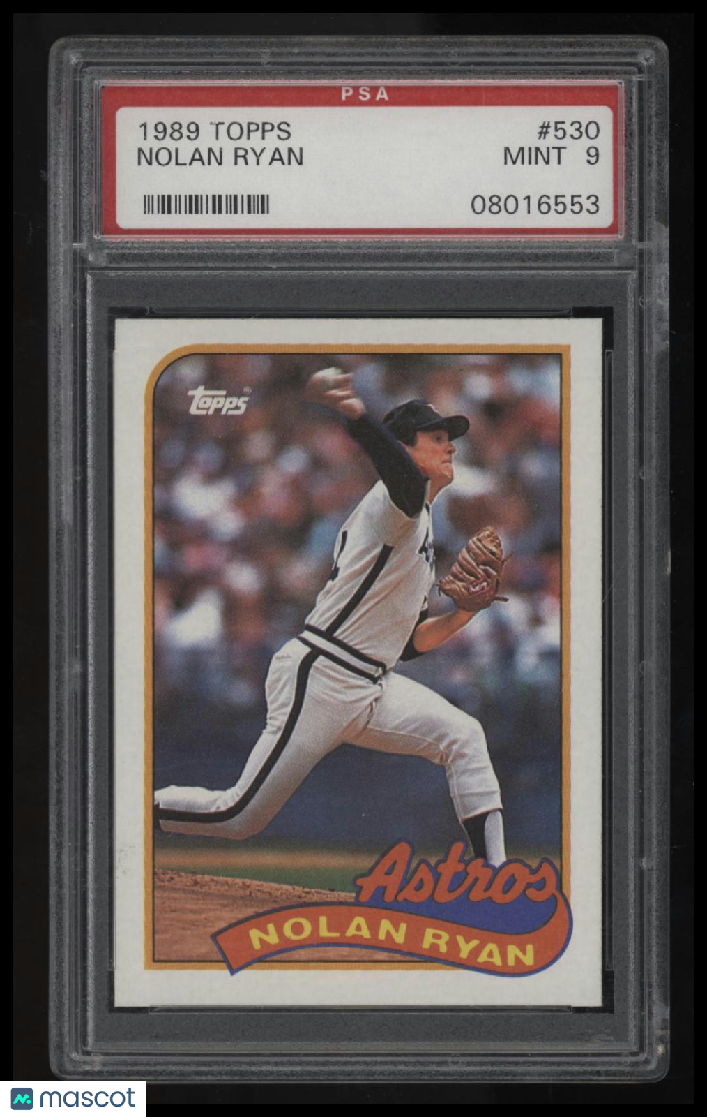 1989 Topps Nolan Ryan PSA 9