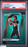2024 Panini Prizm Stephon Castle Green Prizm PSA 7