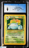 1999 Base Set Venusaur CGC 9