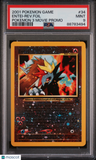 2001 Pokemon Game Movie Entei-Rev.Foil Pokemon 3 Movie Promo PSA 9 88783494