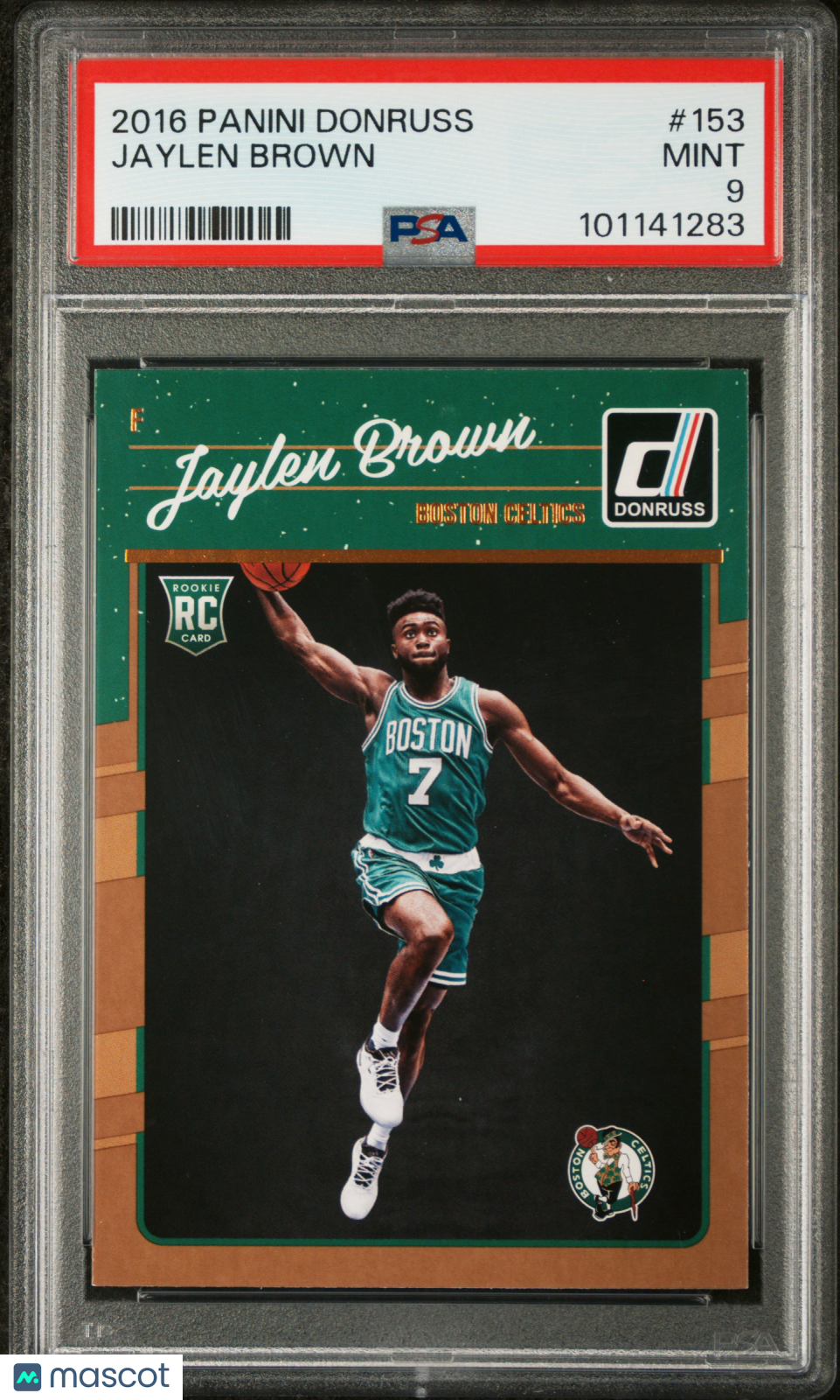 2016 Panini Donruss Jaylen Brown PSA 9