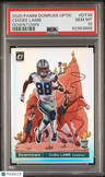 2020 Panini Donruss Optic Downtown Ceedee Lamb Downtown PSA 10