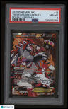 2015 Pokemon Xy Double Crisis Tm.Mgm'S.Groudon Ex Double Crisis-Fa PSA 8