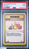 1999 Pokemon Fossil Mr. Fuji 1st Edition PSA 9