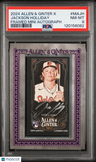 2024 Topps Allen & Ginter X Framed Mini Autograph Jackson Holliday PSA 8
