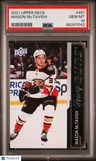 2021-2022 Upper Deck Mason Mctavish PSA 10