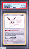 2019 Pokemon Sun & Moon Hidden Fates Eevee-Holo Hidden Fates PSA 10