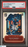 2024 Panini Donruss Optic Uptowns Malik Nabers PSA 9