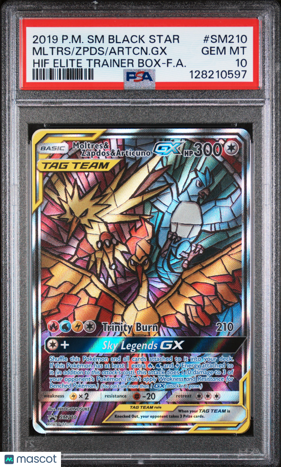 2019 Pokemon Sm Black Star Promo Mltrs/Zpds/Artcn.Gx Hif ETB PSA 10
