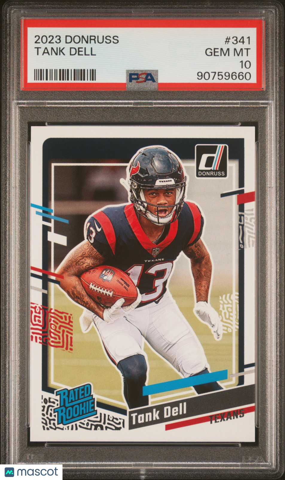 2023 Panini Donruss Tank Dell PSA 10