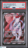 2025 Pokemon Dri En-Destined Rivals Rocket'S Mewtwo Ex Ultra Rare PSA 9