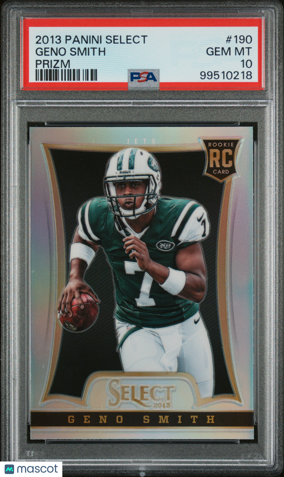 2013 Panini Select Geno Smith Prizm PSA 10