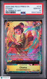 2025 One Piece Prb02-Premium Booster The Best Vol.2 Otama Alternate Art PSA 10