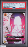 2026 One Piece Op14-Eb04-The Azure Sea's Seven You'll Frighten Me Alt Art PSA 10