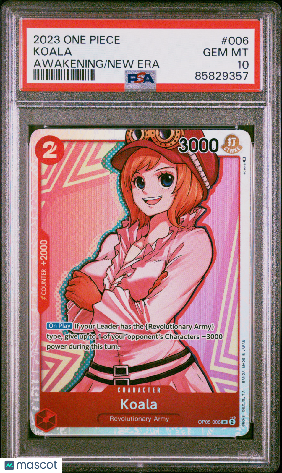 2023 One Piece Awakening Of The New Era Koala PSA 10 85829357