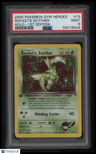 2000 Pokemon Gym Heroes Rocket'S Scyther Holo-1st Edition PSA 9