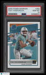 2020 Panini Donruss Tua Tagovailoa PSA 10