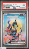 2024 Pokemon Tef En-Temporal Forces Iron Crown Ex SIR PSA 9