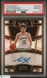 2022 Panini Select Signature Selections Austin Reaves PSA 10