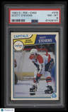 1983 O-Pee-Chee Scott Stevens PSA 8