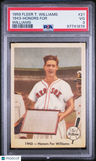 1959 Fleer Ted Williams 1943-Honors For Williams PSA 3