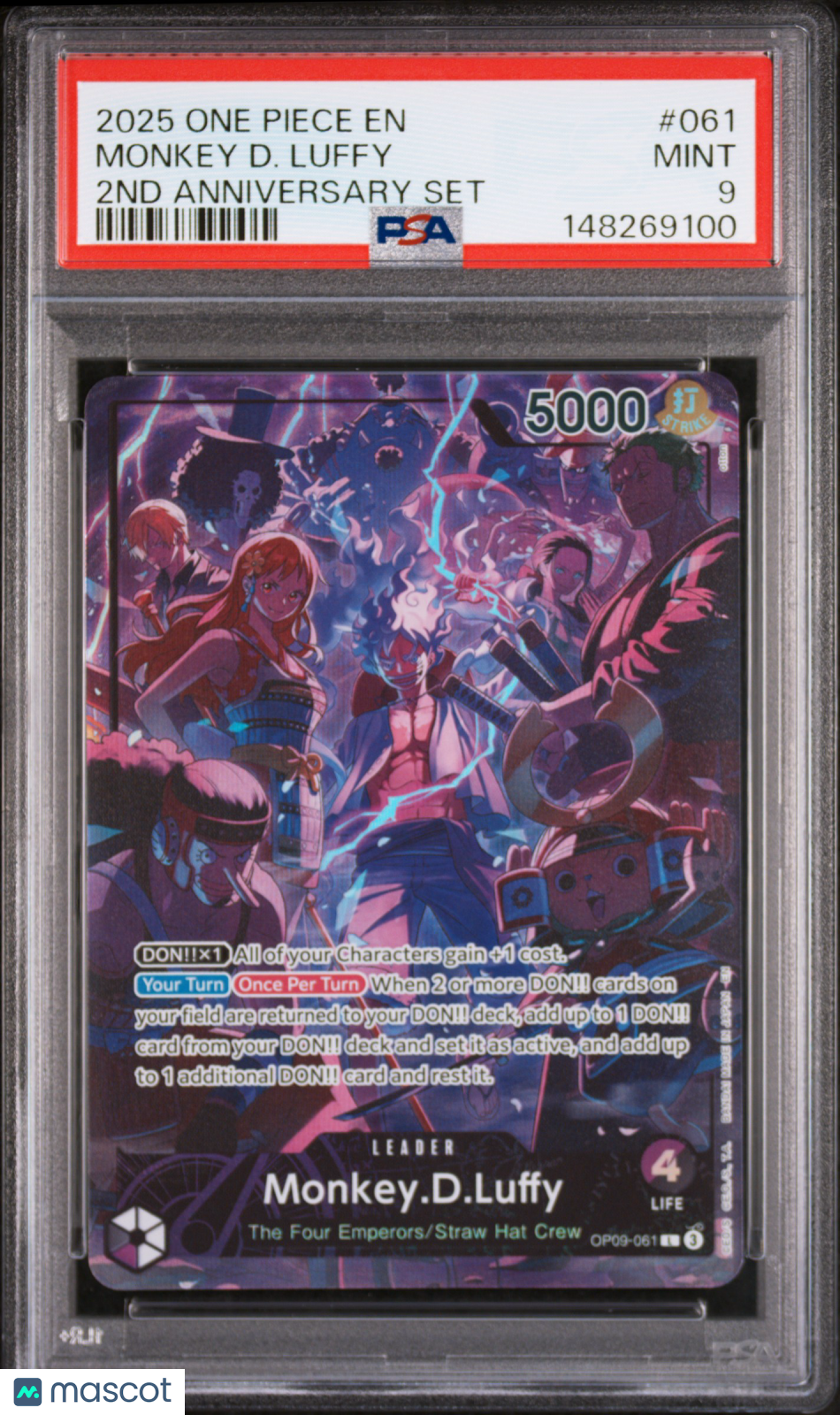 モンキー・D・ルフィ PSA10 1st Anniversary set 英語 【公式通販】