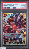 2025 One Piece Op10-Royal Blood Monkey D. Luffy PSA 10