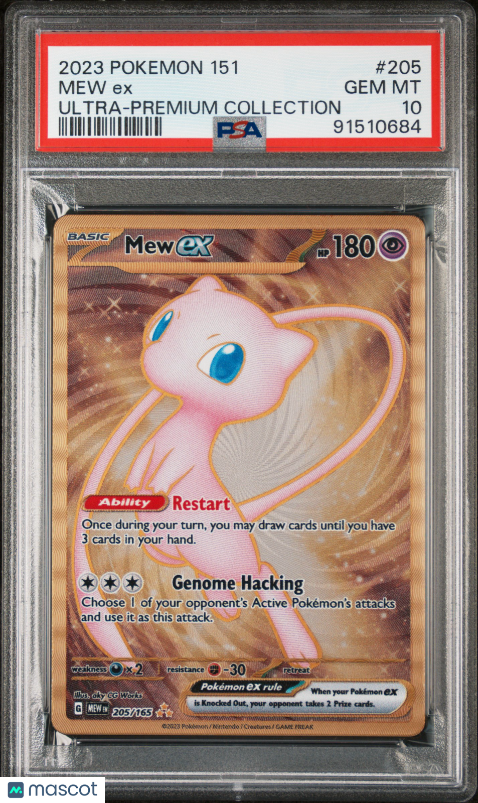 2023 Pokemon 151 Ultra-Premium Collection Mew Ex PSA 10 91510684