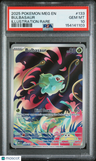 2025 Pokemon Meg En-Mega Evolution Bulbasaur Illustration Rare PSA 10