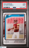 2024 Panini Donruss Jayden Daniels PSA 9