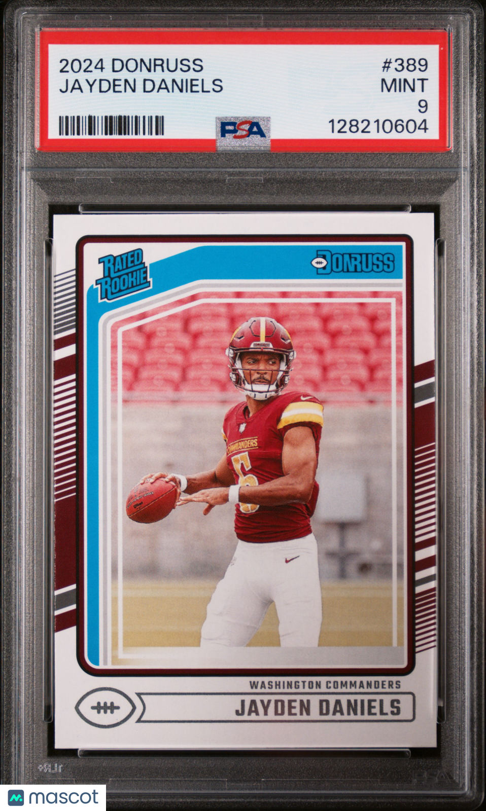 2024 Panini Donruss Jayden Daniels PSA 9