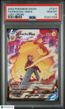 2022 Pokemon Sword & Shield Lost Origin Fa/Pikachu Vmax Lost Origin PSA 10