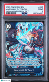 2025 One Piece English Version 2nd Anniversary Set Marshall D. Teach PSA 9