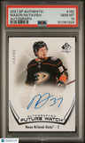 2021 Sp Authentic Mason Mctavish Autograph PSA 10