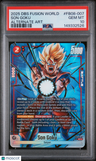 2025 Dragon Ball Super Fusion World Saiyan's Pride Son Goku Alt Art PSA 10