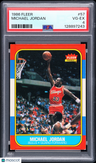 1986 Fleer Michael Jordan PSA 4