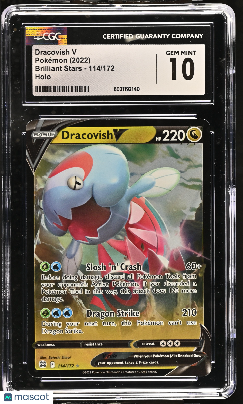 2022 Brilliant Stars Dracovish V CGC 10