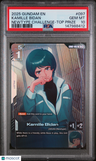 2025 Gundam Promos Kamille Bidan Newtype Chal M2-Top Prize PSA 10