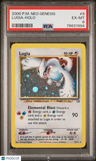 2000 Pokemon Neo Genesis Lugia-Holo PSA 6