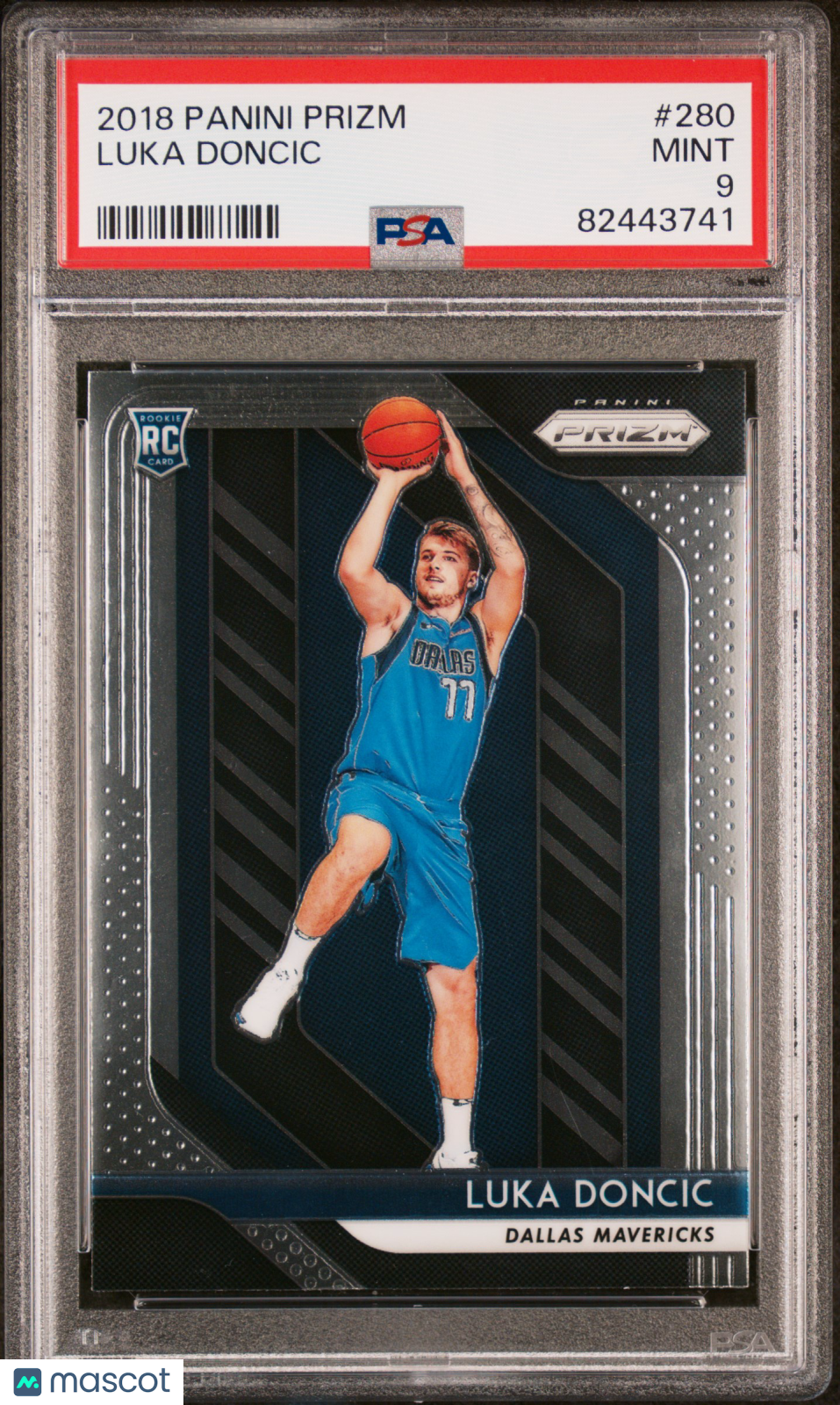 2018 Panini Prizm Luka Doncic PSA 9